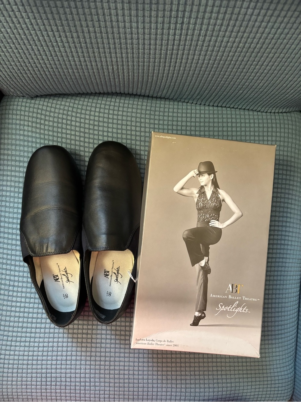 American Ballet Theatre Spotlights Black Slip-On Dance Loafers